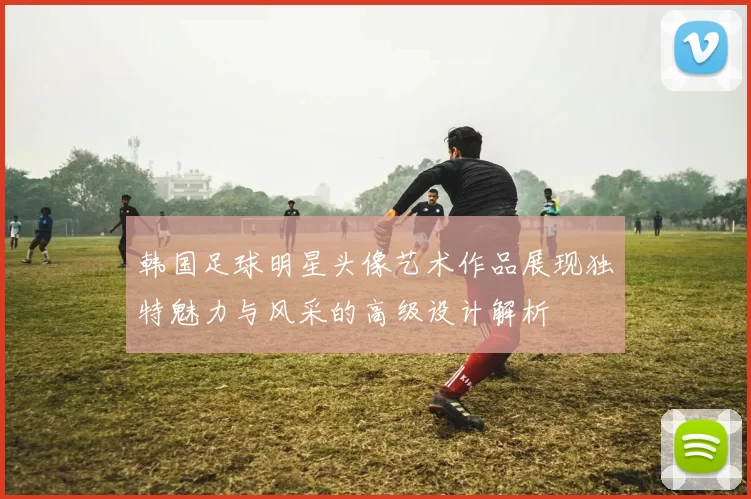 韩国足球明星头像艺术作品展现独特魅力与风采的高级设计解析