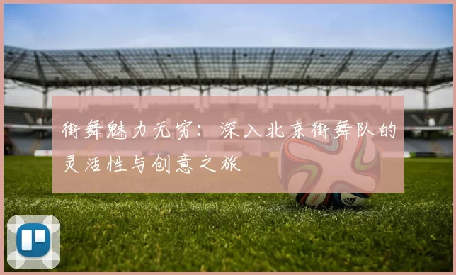 街舞魅力无穷：深入北京街舞队的灵活性与创意之旅