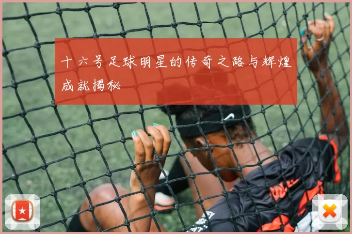 十六号足球明星的传奇之路与辉煌成就揭秘