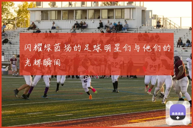 闪耀绿茵场的足球明星们与他们的光辉瞬间